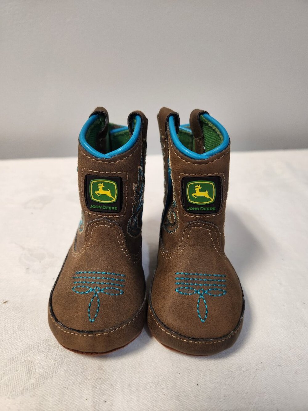 John Deere Infant Booties